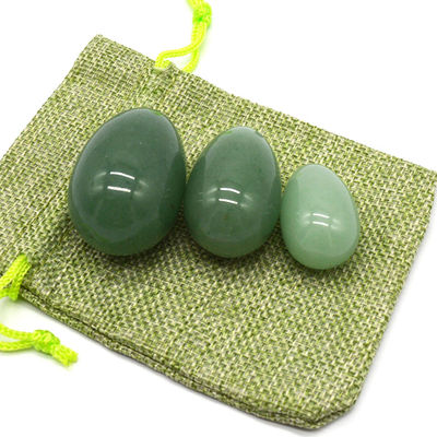 Réalisez un plancher pelvien plus solide avec des œufs Yoni de jade vert sculpté