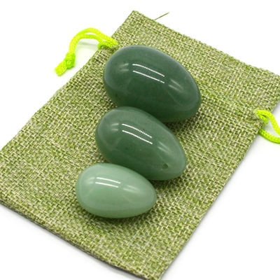 Réalisez un plancher pelvien plus solide avec des œufs Yoni de jade vert sculpté