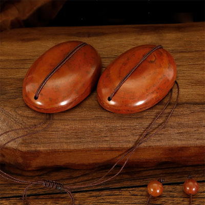 Masque pour les yeux en pierre Bian rouge naturel pour le massage du corps entier Énergie pierre chaude et froide Compresse Oeil outil de soulagement de la fatigue