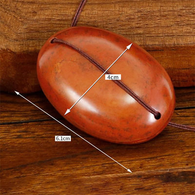 Masque pour les yeux en pierre Bian rouge naturel pour le massage du corps entier Énergie pierre chaude et froide Compresse Oeil outil de soulagement de la fatigue
