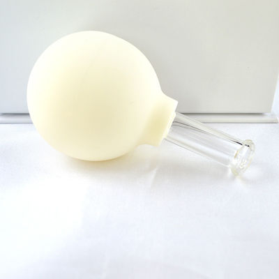2023 Arrivées 2 pièces de verre silicone Coupe Set Massage Vacuum Suction Coupe pour le visage par caoutchouc et le marteau de massage