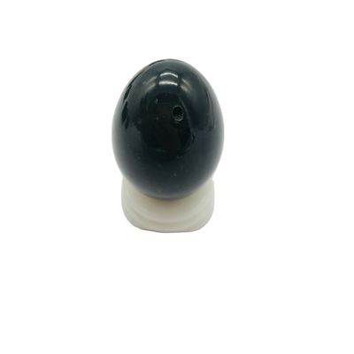 Des œufs Yoni de néphrite verte certifiée pour les femmes Kegel Fabriqué en 43 * 30mm Taille Caractéristique régionale