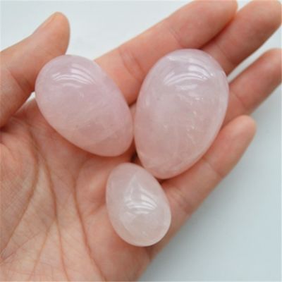 œufs yoni au quartz rose pour les femmes PC entraînement musculaire et exercice de Kegel