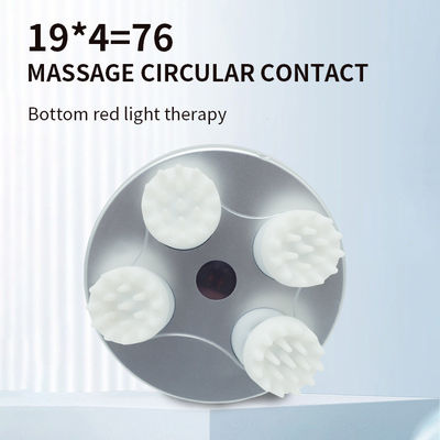 Massageur de tête en céramique 2024 entièrement automatique Mini-massageur sans fil Méridiens Soins de santé Brosse à cheveux Massage de la tête Outil de relaxation