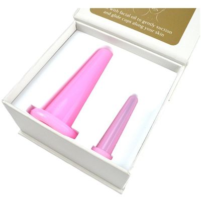 2 PCS Coupe de massage en silicone pour la cellulite et les soins de santé