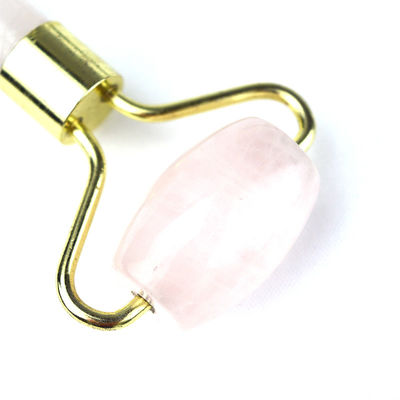 Massage musculaire Masseur facial 2024 Roux naturel Quartz Jade Rouleau Gua Sha Outils avec logo personnalisé