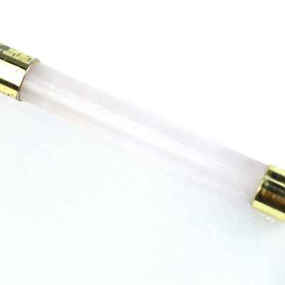 Massage musculaire Masseur facial 2024 Roux naturel Quartz Jade Rouleau Gua Sha Outils avec logo personnalisé