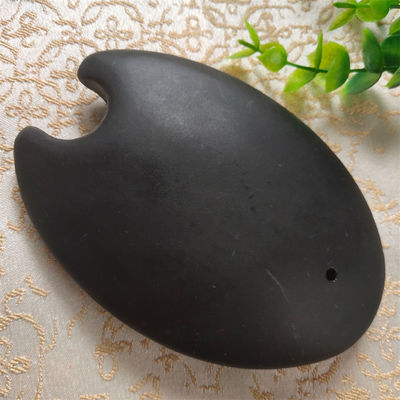 Pierre énergétique de massage chaud Pierre Bian Gua Sha Outil 12*8,5*2,5cm Dimensions Thérapie de réchauffement du corps entier