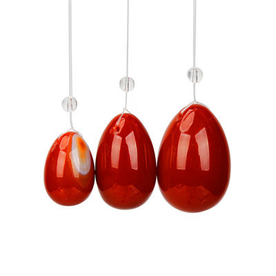 Carnelian Yoni œuf pour l'amour thème Massage intime et massage du corps