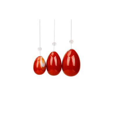 Carnelian Yoni œuf pour l'amour thème Massage intime et massage du corps