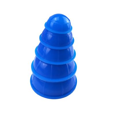 Série de sélection de gobelets à aspiration en silicone 12 pièces Élimination des rides du visage Guasha Soins de la peau Spa Coupes de beauté pour les muscles du corps