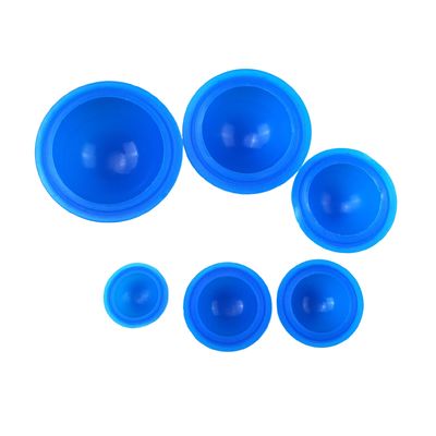 Série de sélection de gobelets à aspiration en silicone 12 pièces Élimination des rides du visage Guasha Soins de la peau Spa Coupes de beauté pour les muscles du corps