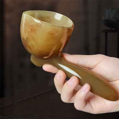 Manuel Cuvette Gua Sha Meridien Dredging Massage Stick Cuvette Guasha pour le corps de résine Retour outil de massage de santé