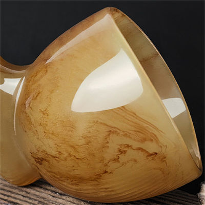 Manuel Cuvette Gua Sha Meridien Dredging Massage Stick Cuvette Guasha pour le corps de résine Retour outil de massage de santé