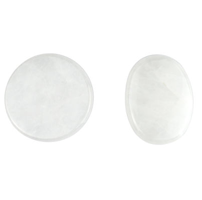Pierre énergétique de massage thermique en 8*8cm Taille avec toutes sortes de matériaux cristallins OEM/ODM accepté