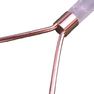 Rouleau de massage pour le visage en quartz rose naturel Rouleau de massage pour le visage en jade pour le visage