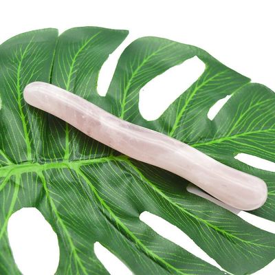 Naturelle pierre précieuse Yoni baguettes de guérison Obsidian noir baguette de massage courbe pour les femmes de guérison de cristal