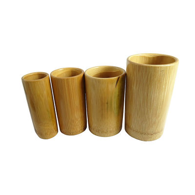 Ensemble de thérapie par coupe de bambou brun pour le massage de libération myofasciale et le soulagement de la tension