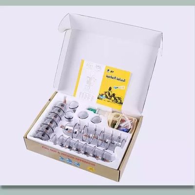 Kit de thérapie sous vide et en coupe Ventouse jetable Hijama Set de coupe 24 pièces 39*27*8cm 80*42*56.5cm 20 boîtes par boîte