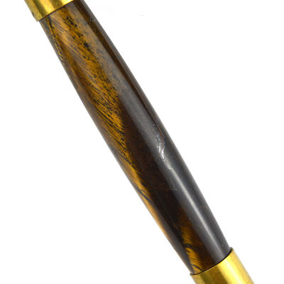 Outil de massage musculaire 2024 Tiger Eye Stone Facial Jade Roller Guasha pour le visage Oeil Cou Gua Sha Massage Outils de beauté de la peau