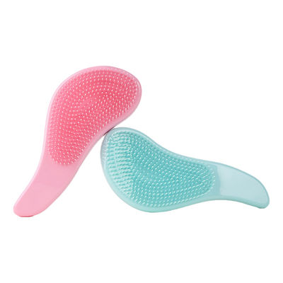 2 tailles Peigne de massage de la tête de couleur pure Anti-statique Brosses de soins capillaires Détaillez la douche Peigne de massage du cuir chevelu Peigne de massage