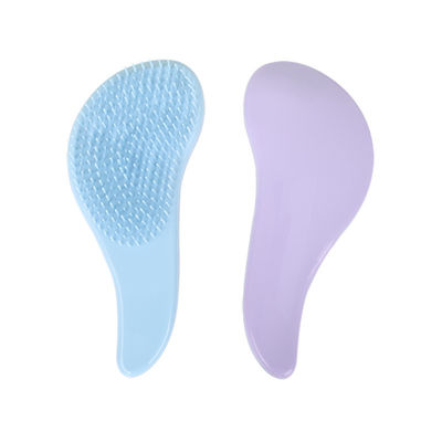 2 tailles Peigne de massage de la tête de couleur pure Anti-statique Brosses de soins capillaires Détaillez la douche Peigne de massage du cuir chevelu Peigne de massage
