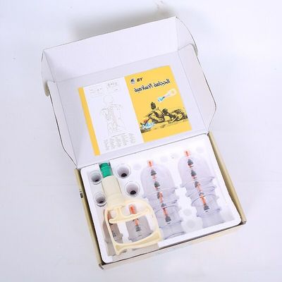 18 tasses Ensembles de thérapie par goutte à goutte pour le massage corporel Soulagement de la douleur musculaire articulaire Physiothérapie écologique et durable