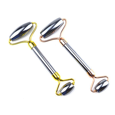 Logo personnalisé Disponibled Terahertz Roller Facial Gua Sha Massager Pour le visage Cou Œil Guasha Massage Produits de beauté Outils