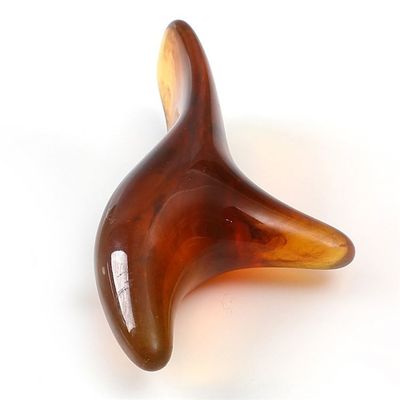 Outil de massage des pieds à base de cire d'abeille d'oiseau triangulaire certifié ISO9001