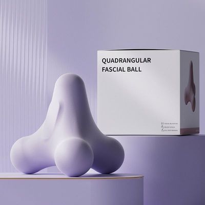 TPE Four Corner Sole Massager Fascia Relaxation Massage Ball pour la relaxation musculaire et la fonction de Gua Sha