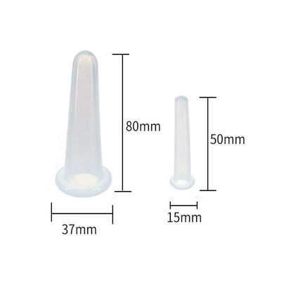 2 pièces de silicone pour les coupes pour les soins de santé