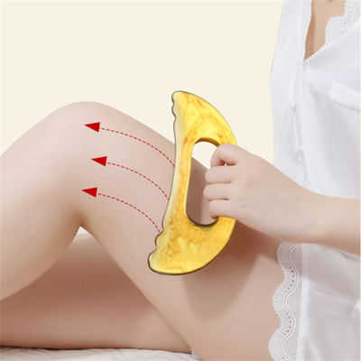 Outil de massage du point de déclenchement du corps Gua Sha pour le drainage lymphatique par résine et le dragage des méridiens