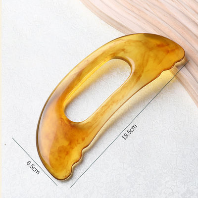 Outil de massage du point de déclenchement du corps Gua Sha pour le drainage lymphatique par résine et le dragage des méridiens