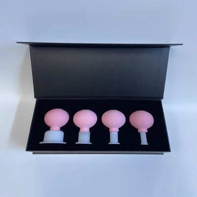 Éliminer l'humidité et soulager la douleur 4 pièces de verre pour le massage de la peau du visage, du dos, de l'épaule