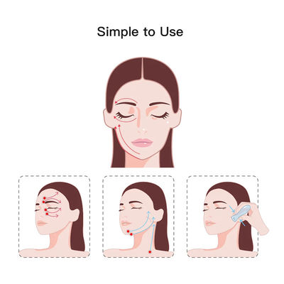 4pcs de conception transparente de silicone pour le corps de l' ensemble de coupe de visage pour le vide de la thérapie de silicone masseur corps coupe de réglage améliorer le corps