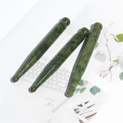 110*12mm Xiuyan Jade Gua Sha Stick Le massage facial ultime et l'outil de drainage lymphatique