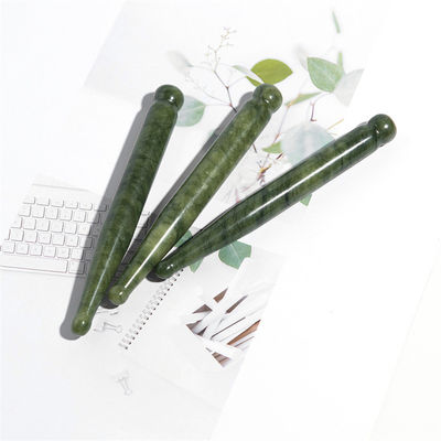 110*12mm Xiuyan Jade Gua Sha Stick Le massage facial ultime et l'outil de drainage lymphatique