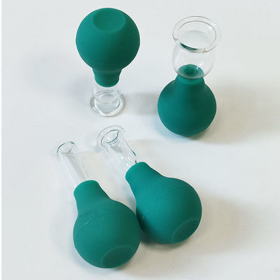 Oeil en PVC en verre mini-coupeur 4 pièces Massage aspirateur aspirateur pour masseur de visage corps