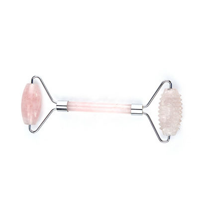 Rose Quartz Facial Guasha Roller Massage Face Gua Sha Beauty Lift Masseur Outils pour l' amincissement et les avantages anti-âge