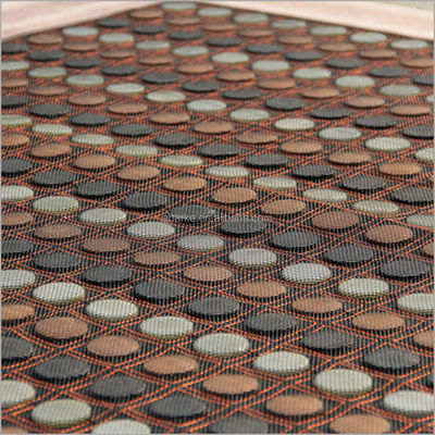 Matériau de massage thermique avec tourmaline et Jade infrarouge 150*190cm Mode de technologie avancée