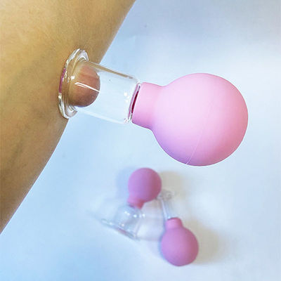 Ensemble de tasses faciales en silicone en PVC pour le lifting du visage et le raffermissement de la peau Disponible Logo Maquillage Canister Vacuum Cups