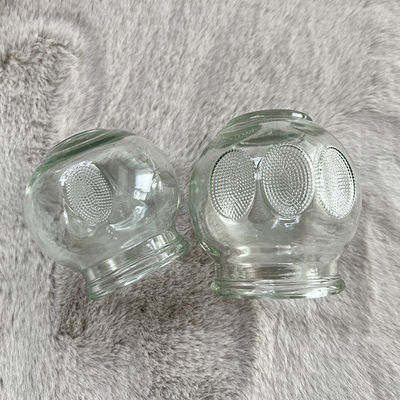 Taille personnalisée 12pcs Massage en verre en verre ensemble de thérapie en verre appareil de massage en verre feu