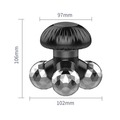 Massageur électrique en forme de champignon à usage multiple, appareil de massage à vibration portatif avec source d'alimentation branchée