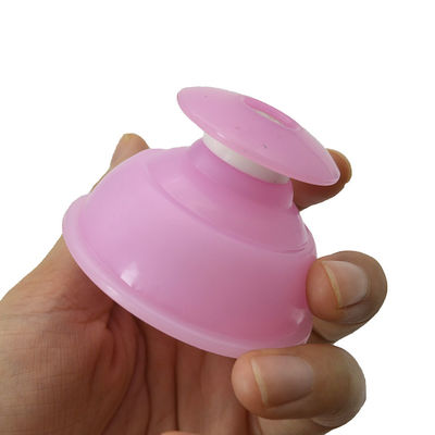 Produits de soins de santé Ensemble de traitement de la coupe rose Coupe anti-cellulite en silicone Coupe à vide à aspiration Coupe de massage pour visage et corps