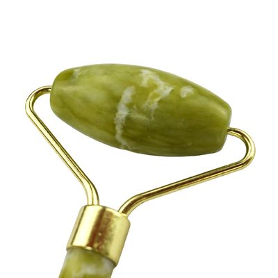 Équipement de massage du visage Roller facial en jade naturel Xiuyan 100% masseur en jade naturel pour les outils de beauté et les soins de la peau