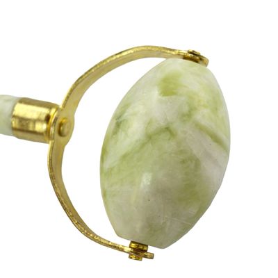 Logo personnalisé Disponibled Xiuyan Jade Gua Sha Scraping Massage Outil pour la relaxation du visage vert et anti-âge