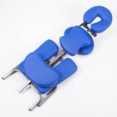 Logo personnalisé Blue Master Massage Professionnel Chaise de massage portable avec fonction et commande manuelle