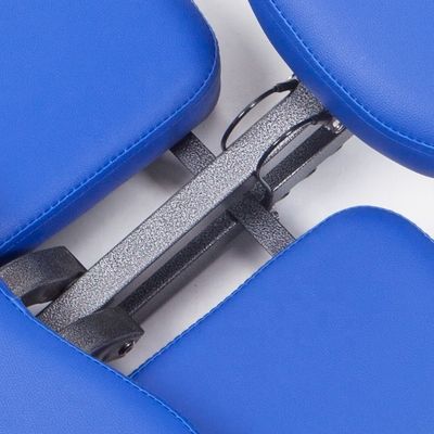 Logo personnalisé Blue Master Massage Professionnel Chaise de massage portable avec fonction et commande manuelle