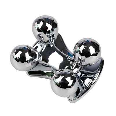 Accueil Vibration Mini Masseur de corps épineux répété Rollers ensemble Masseur de visage 4D Roller pour améliorer la circulation