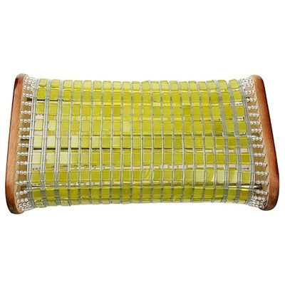 Coussin de massage de santé corporelle d'été avec conception creuse en jade et effet de refroidissement